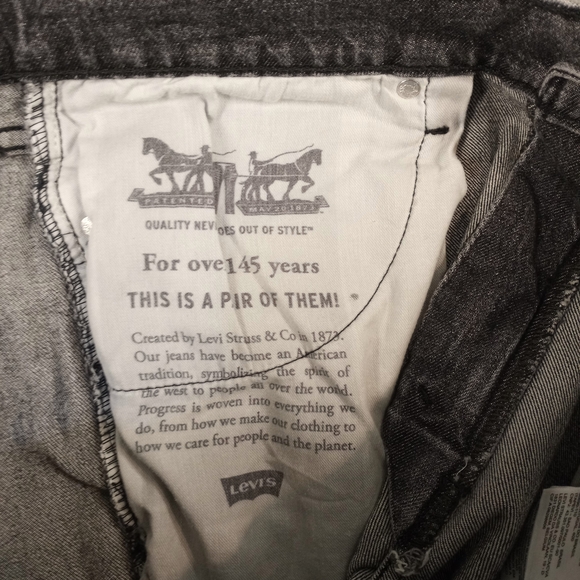 Levis 511 Men's Gray Denim Slim Fit  Shorts Size 34 - Picture 15 of 16